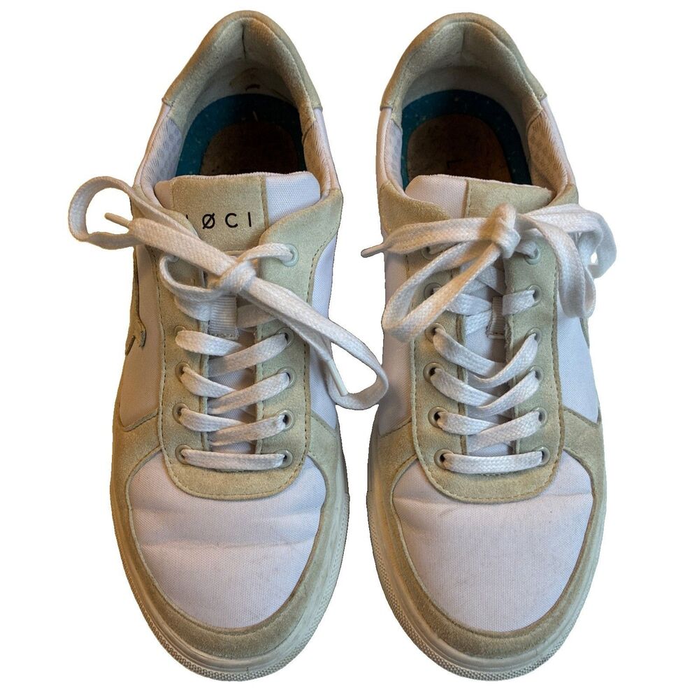 Løci Seven Vegan Sneakers Size EU 38 Size 7 Womens white/natural Loci Shoes